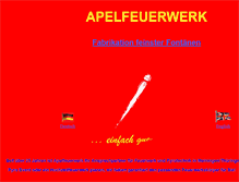 Tablet Screenshot of apelfeuerwerk.com